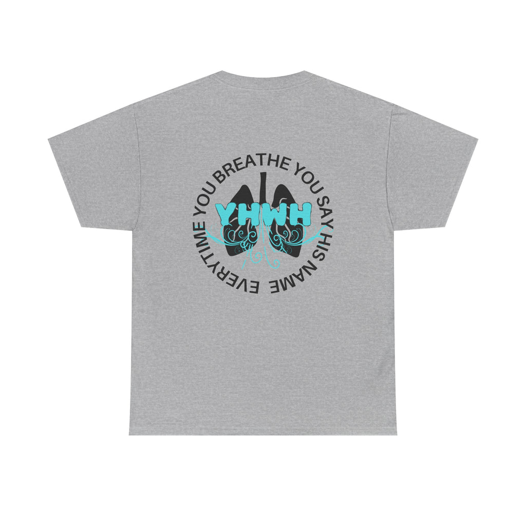 'Inhale/Exhale YHWH'  — T-Shirt