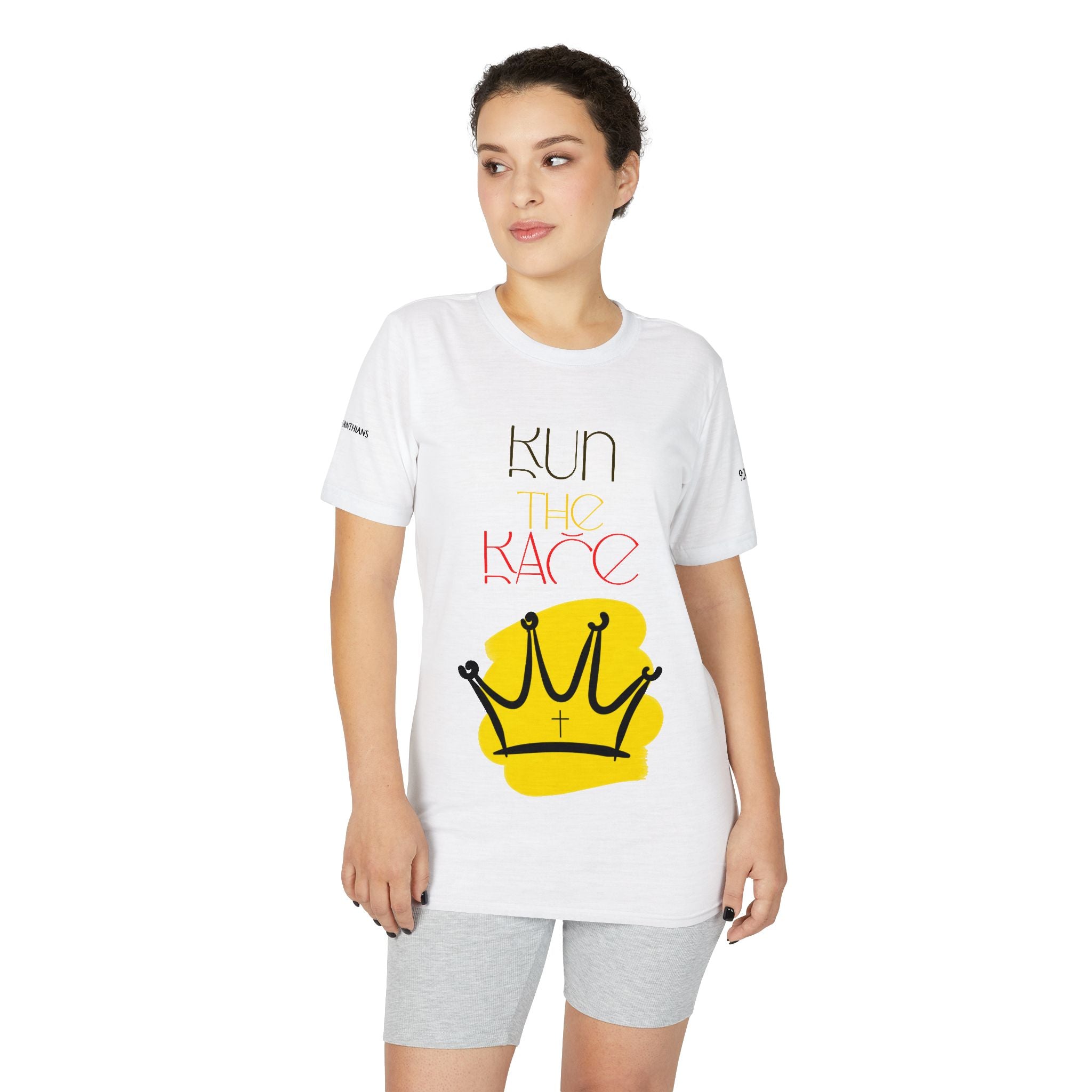 'Run The Race' - Athletic Tee
