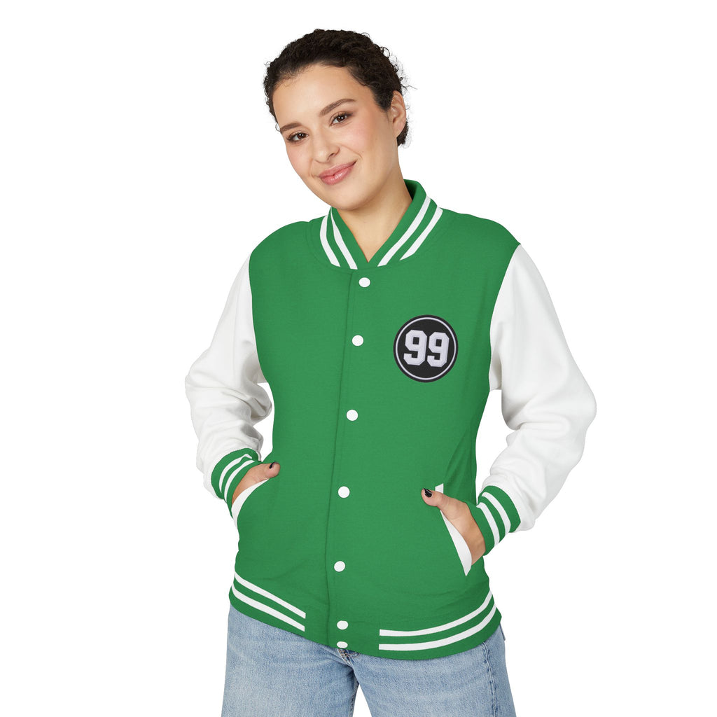 'He Leaves The 99 For 1' -Letterman Jacket
