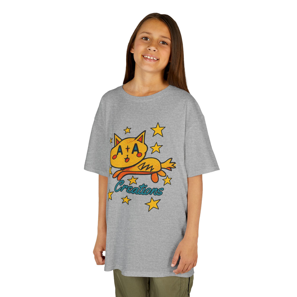 'A+A Creations' Star Gaze Kitty -  Kids Tee