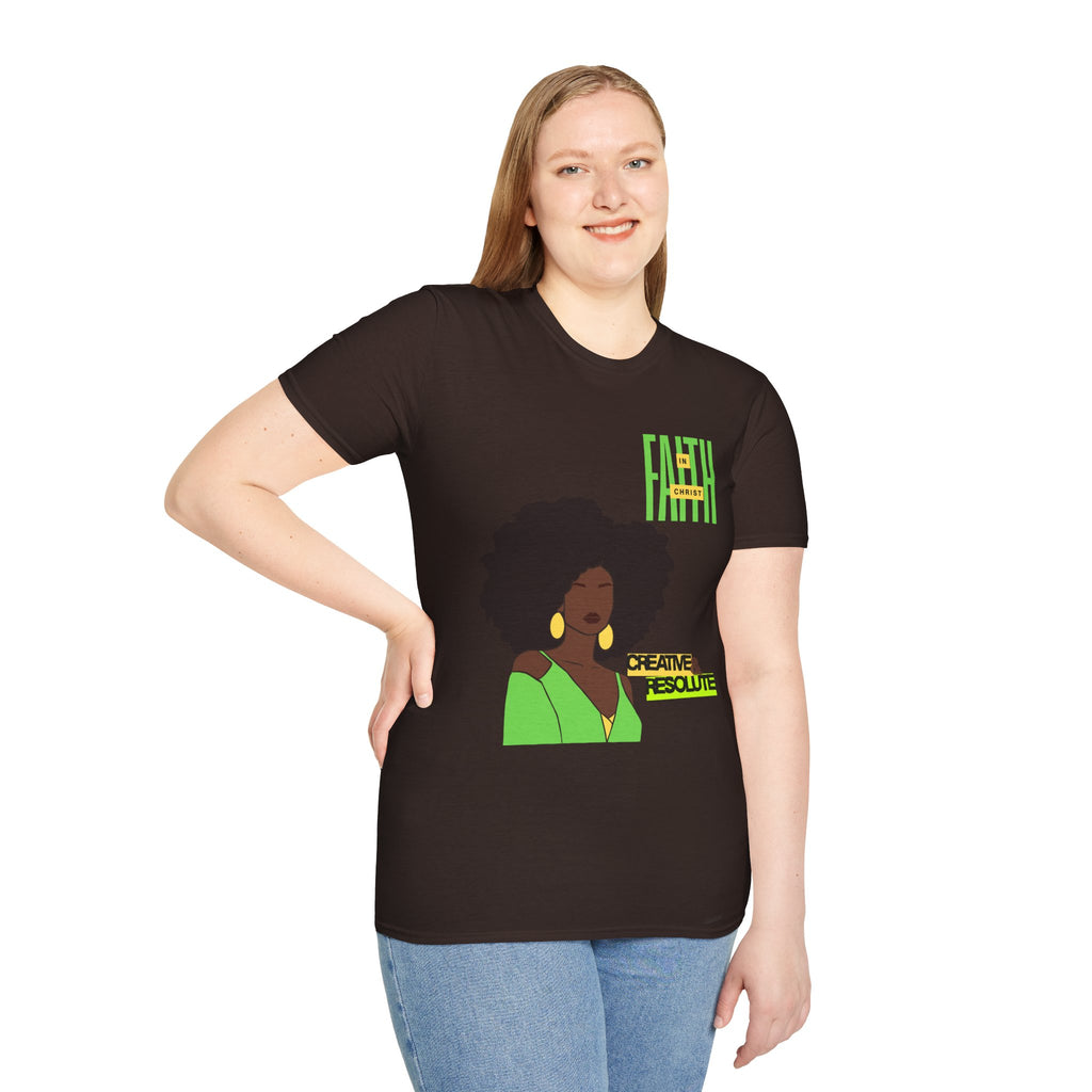 'Faith in Christ': Creative & Resolute — Tee