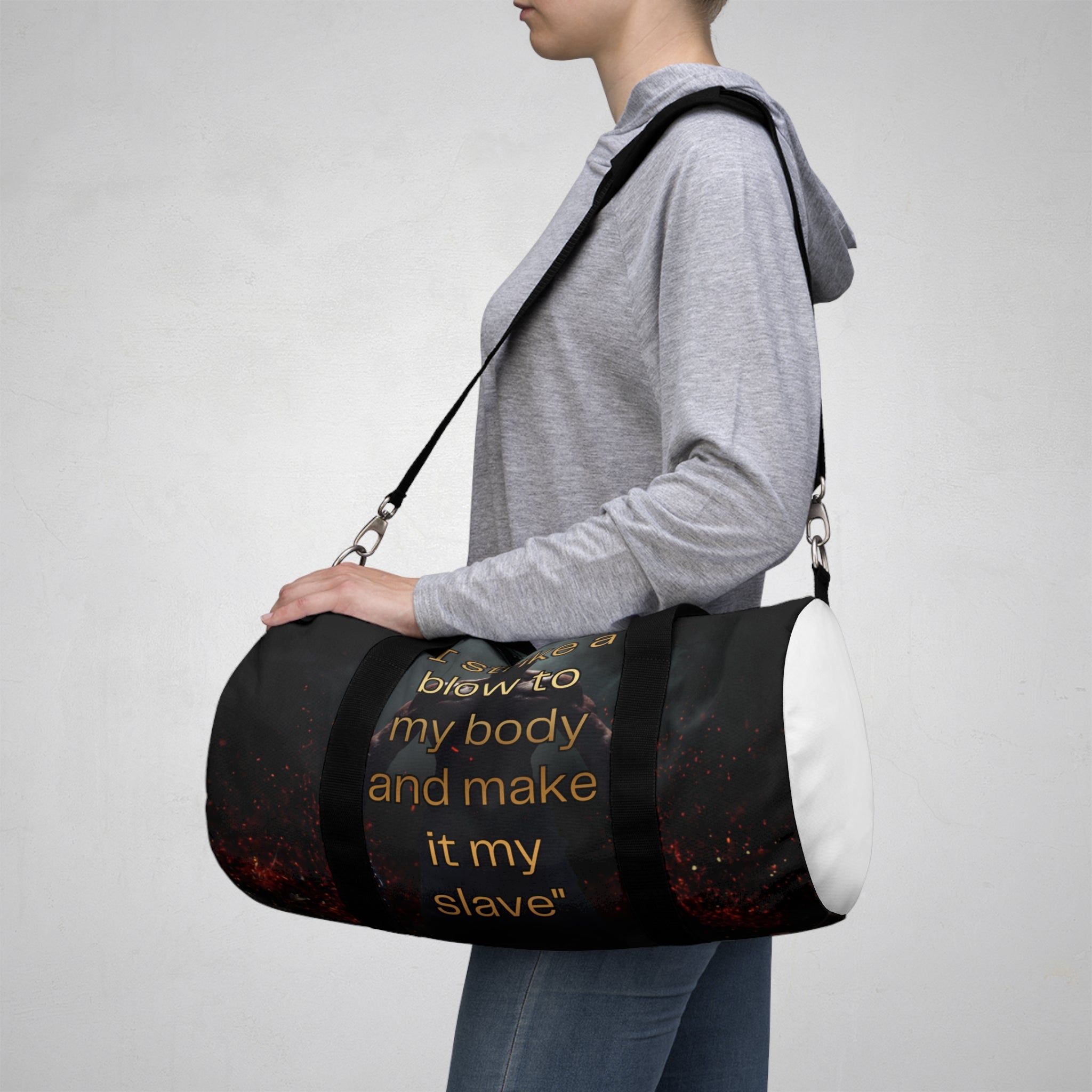 1 Corinthians 9:27 Gym Duffel Bag