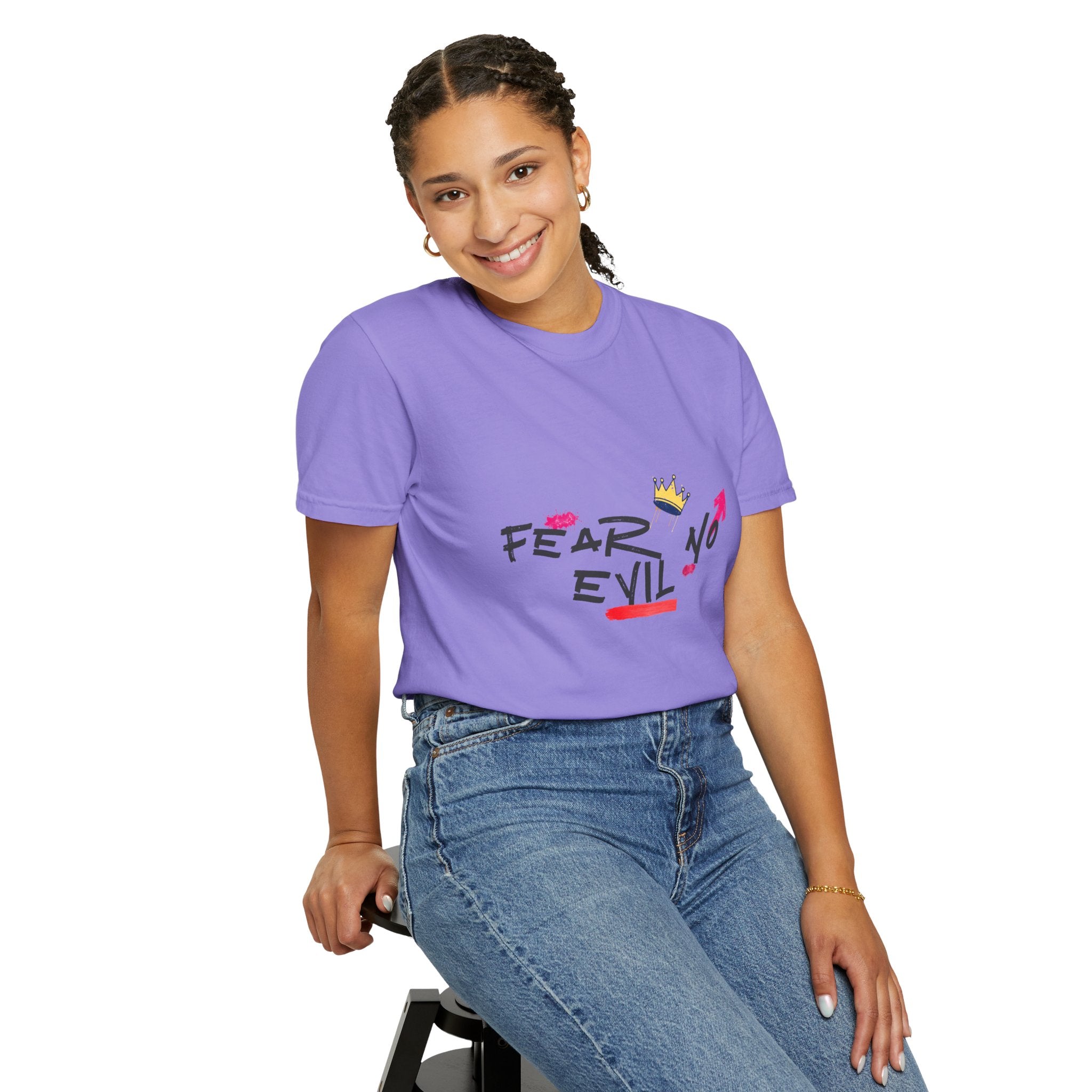 'Fear No Evil' Crown T-Shirt