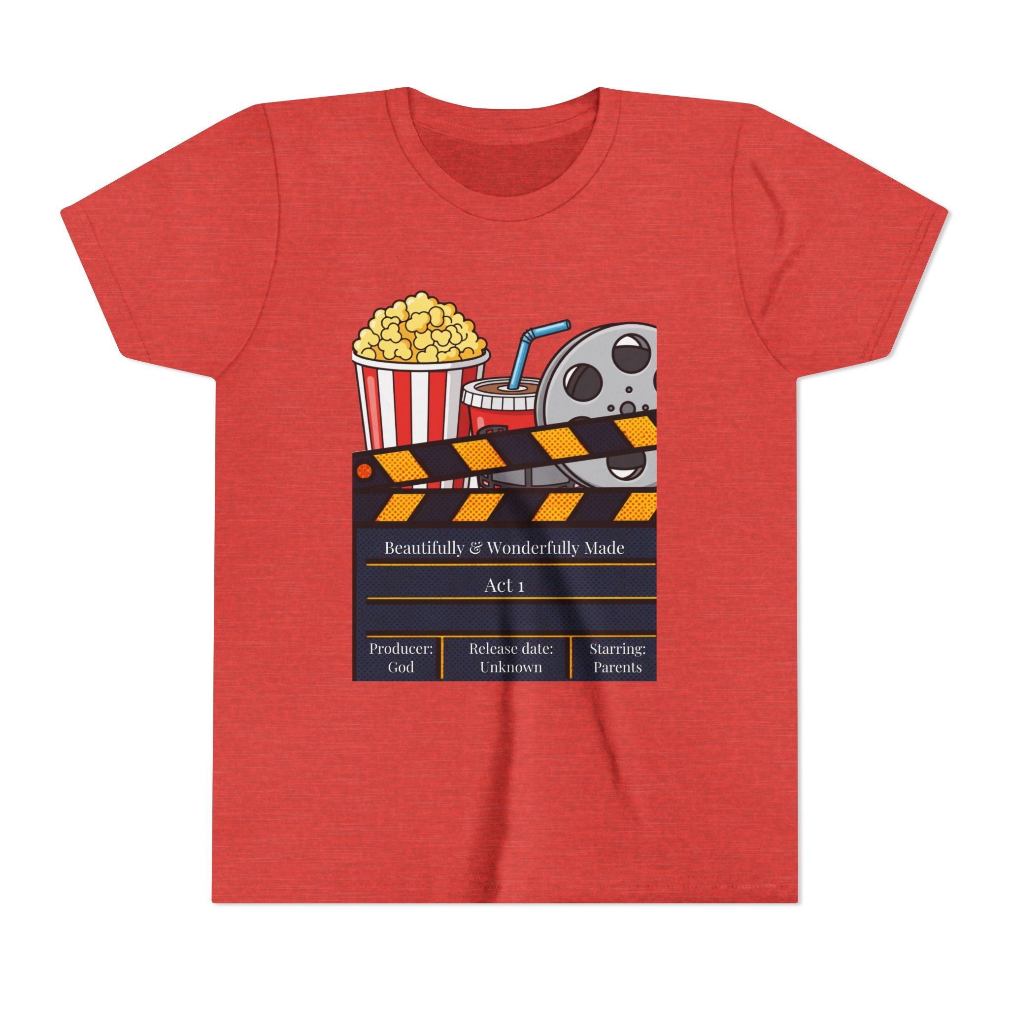 'Beautifully & Wonderfully Made'  — Kids Movie Night Tee