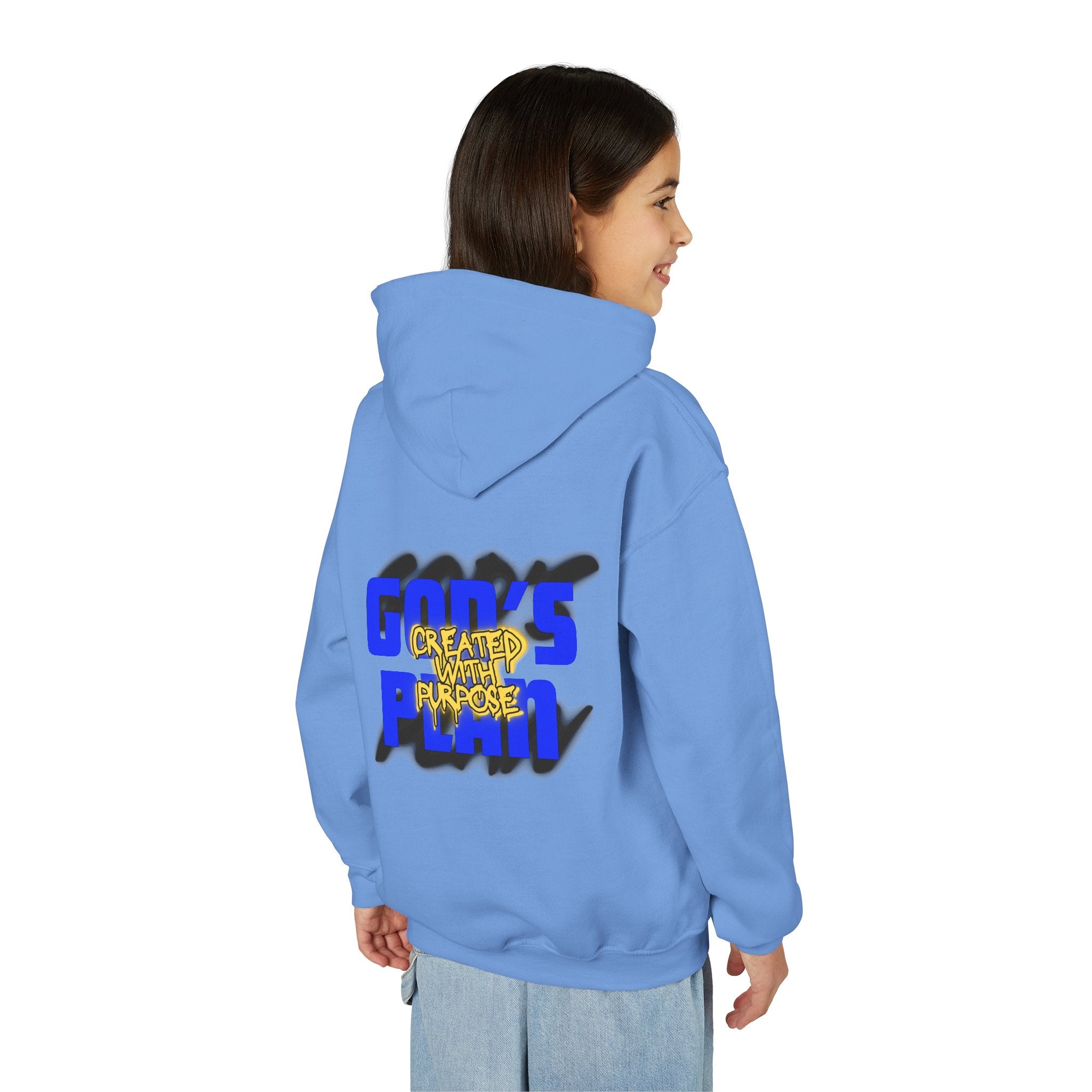 "Created With Purpose" Kids - Graphic Hoodie