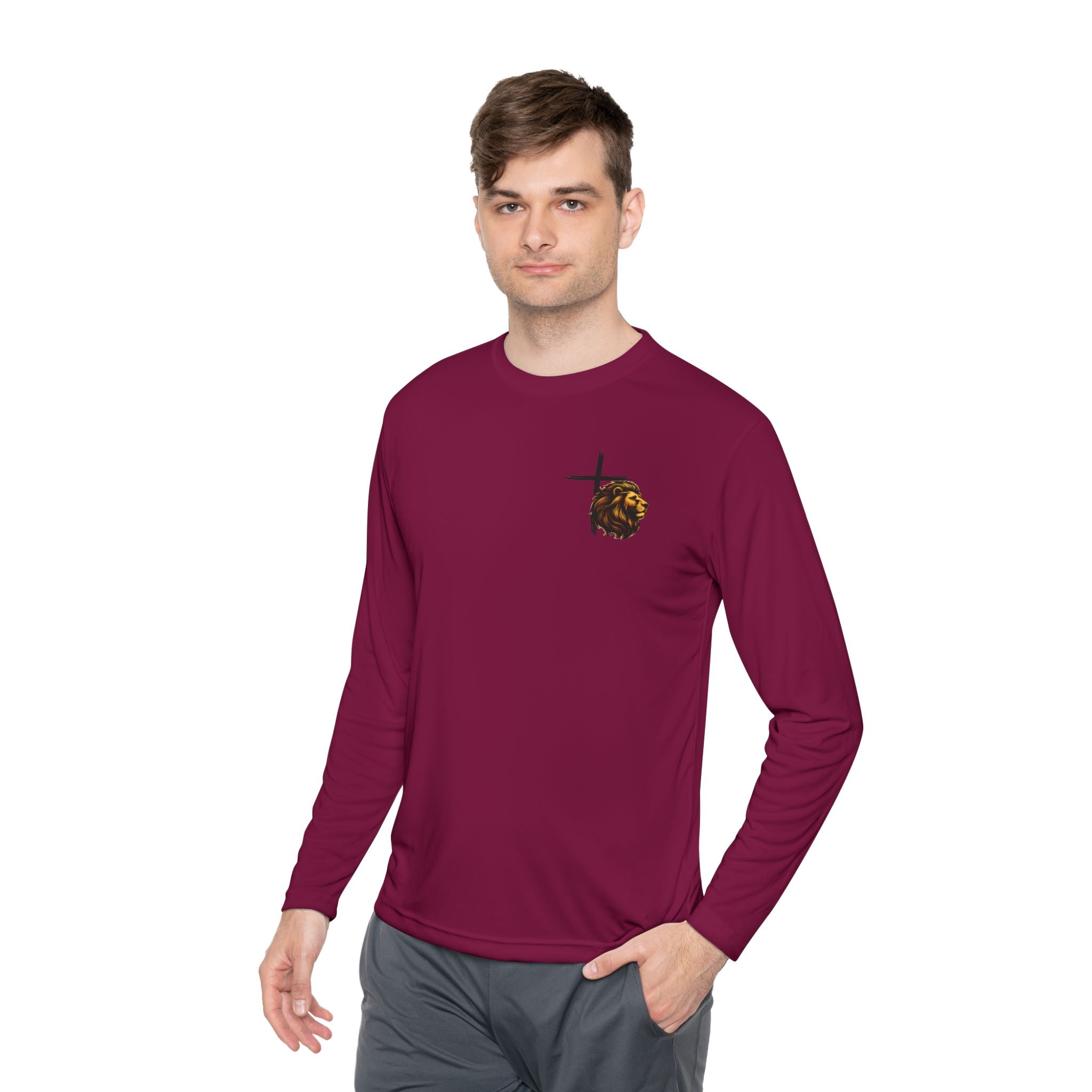 Philippians 4:13  — Athletic Long Sleeve Shirt