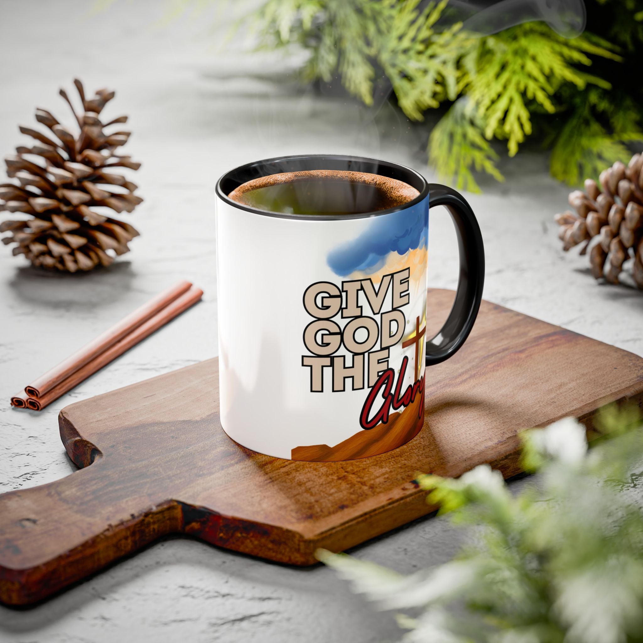 'Give God the Glory' Mug (11oz/15oz)
