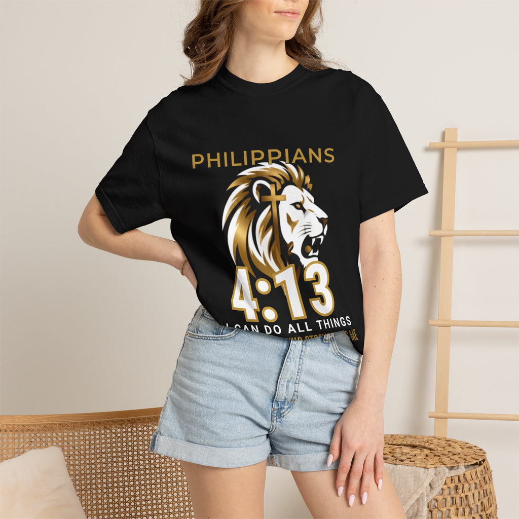 Philippians 4:13: "I Can Do All Things" - T-Shirt