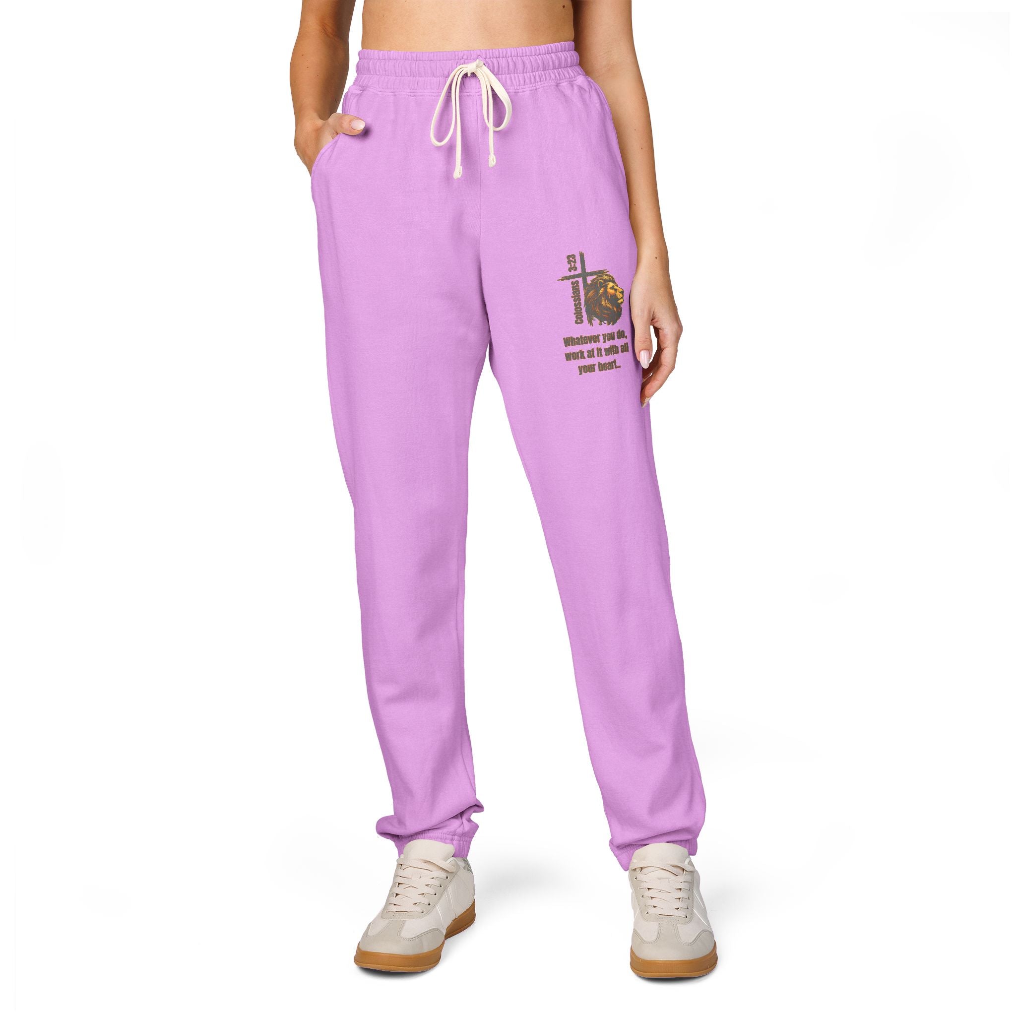 Colossians 3:23: Fleece Joggers