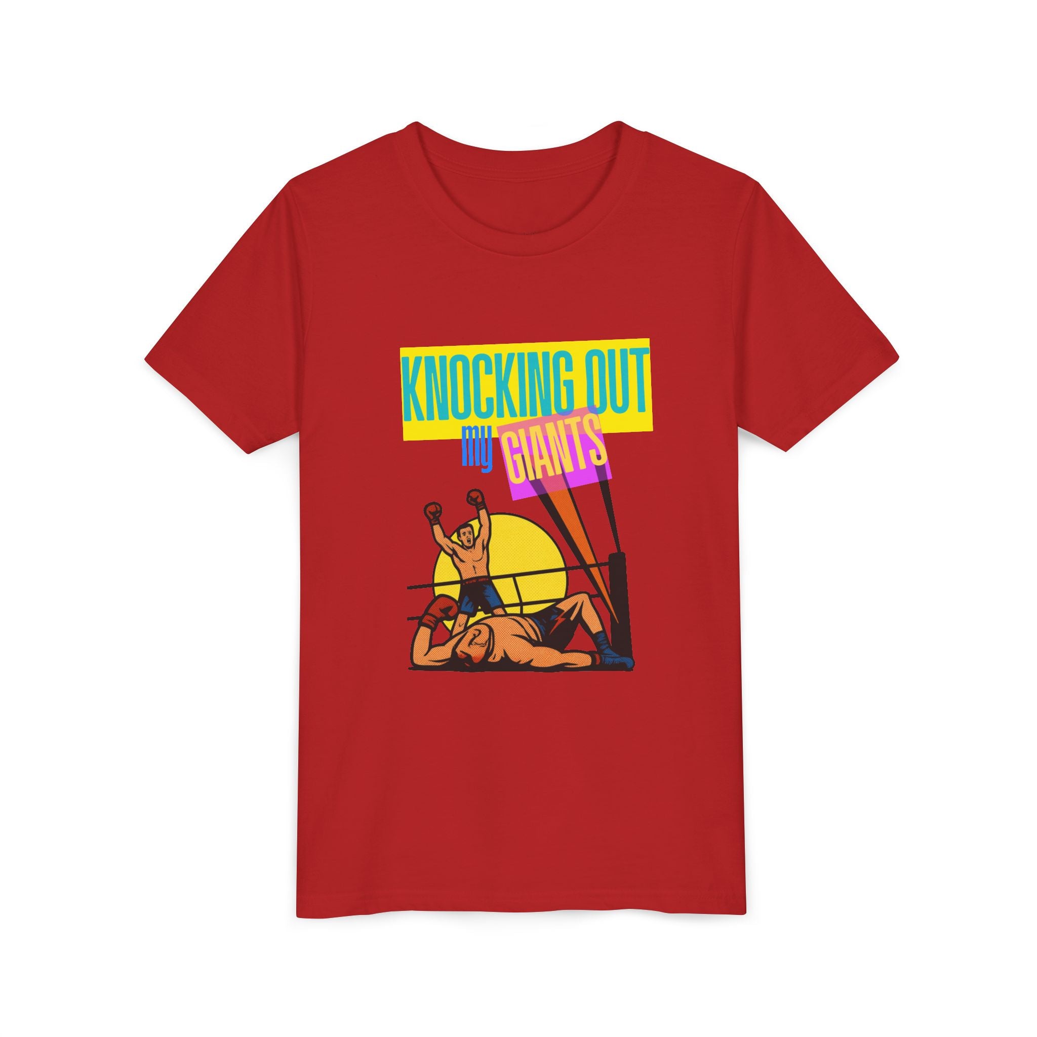 "Knocking Out My Giants" - David and Goliath Graphic Tee