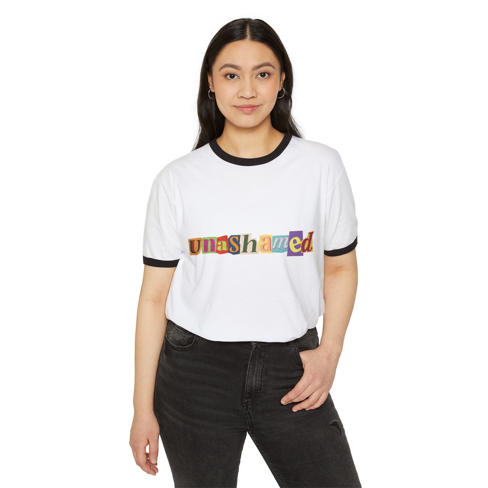 Unashamed Jesus Freak Vintage Ringer Tee