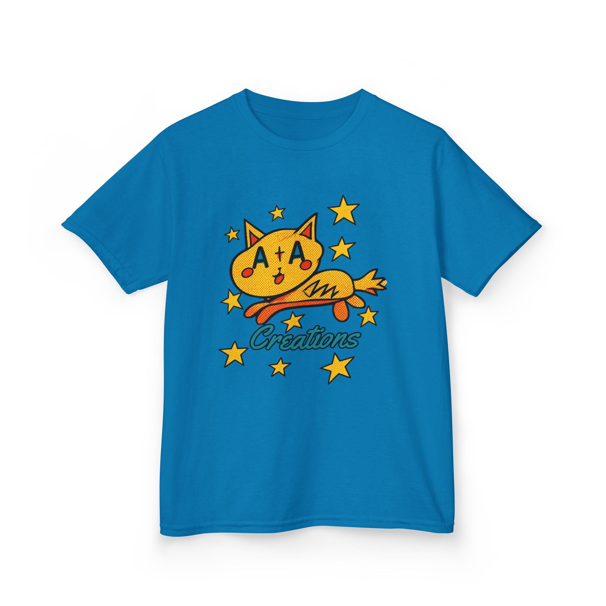 'A+A Creations' Star Gaze Kitty -  Kids Tee