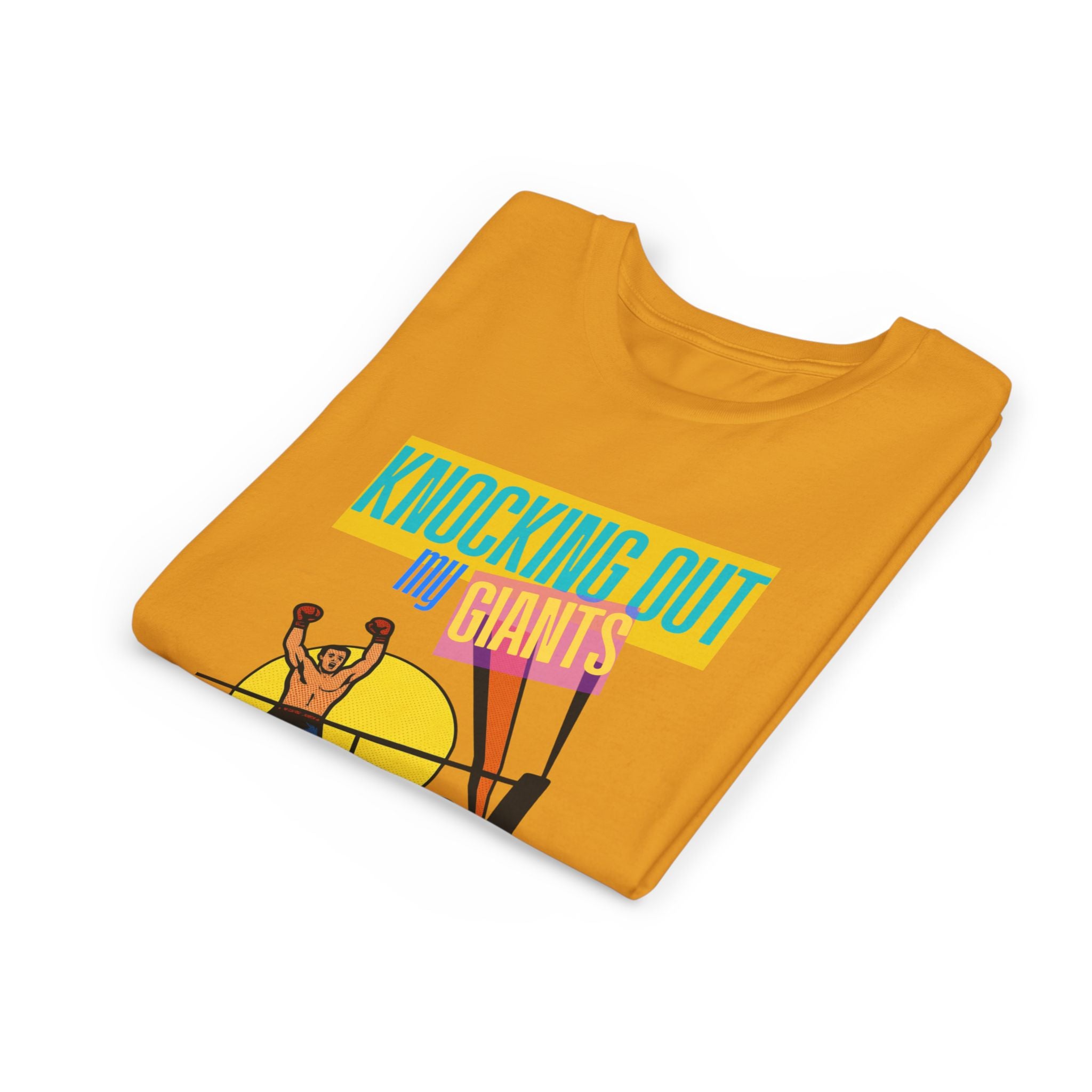 "Knocking Out My Giants" - David and Goliath Graphic Tee
