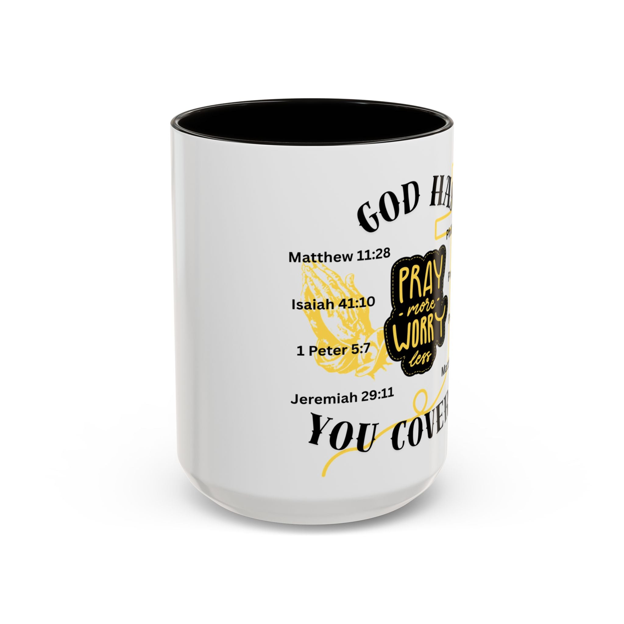 "Pray More, Worry Less" Mug  (11oz/15oz)