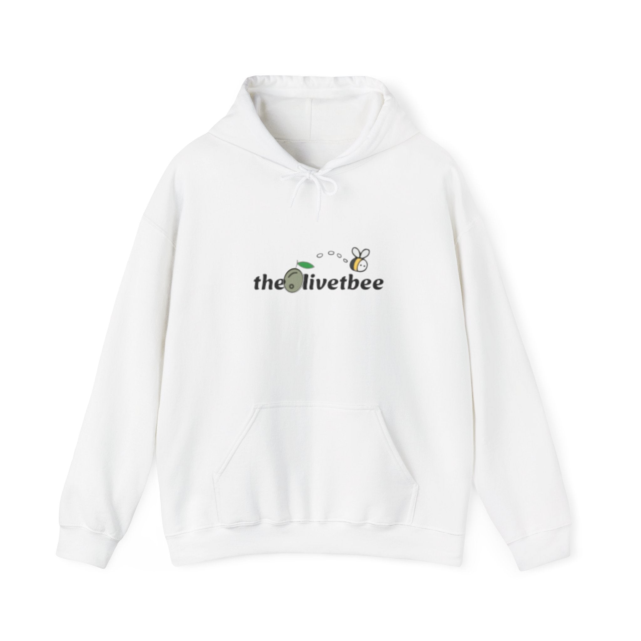 "theOlivetbee" hoodie | QR code back, Scan Me