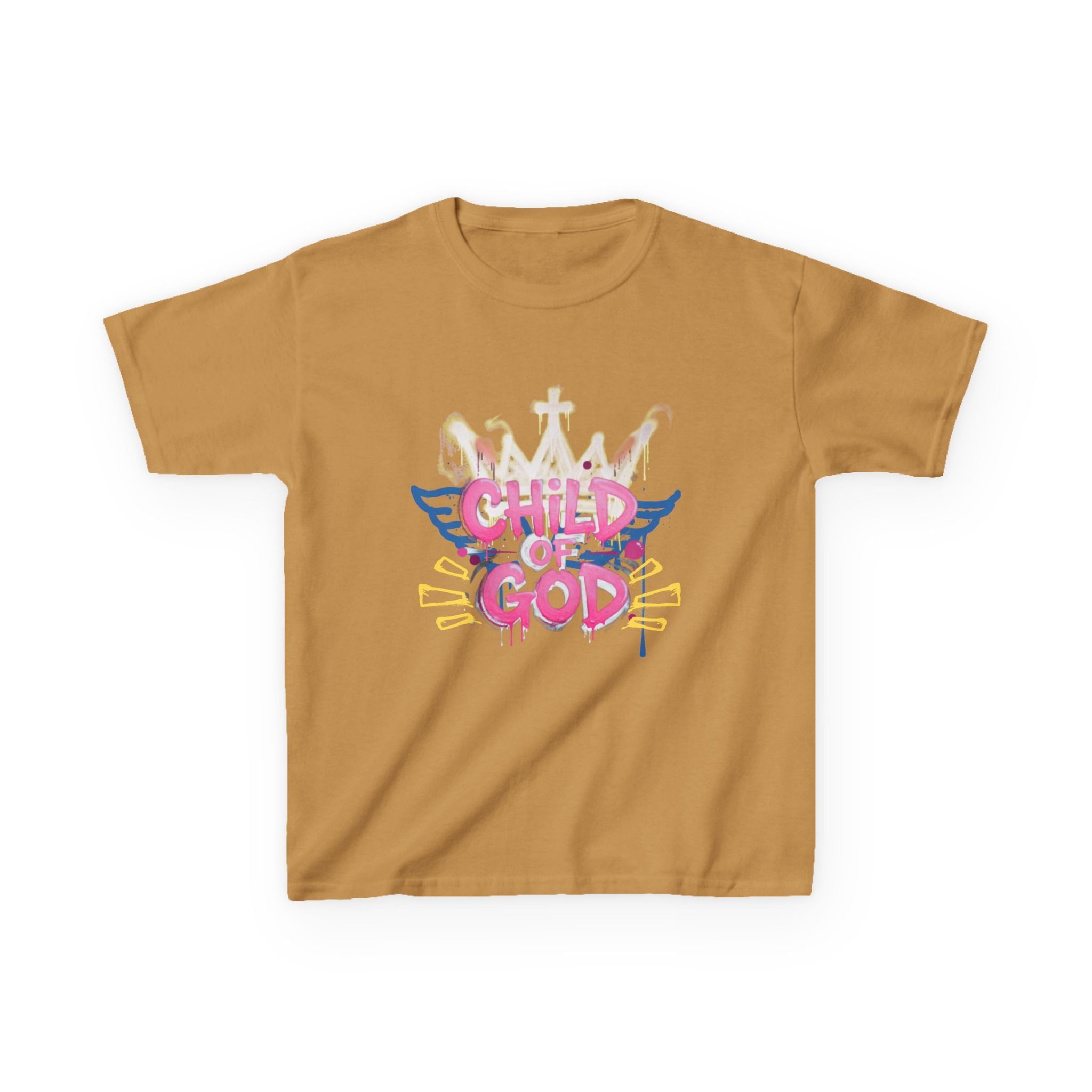 'Child of God' — Angel Wings Graphic Kids Tee