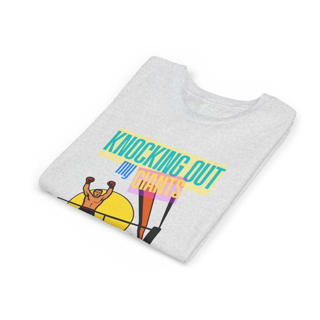 "Knocking Out My Giants" - David and Goliath Graphic Tee