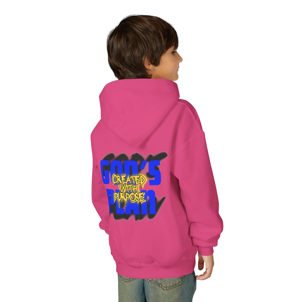 "Created With Purpose" Kids - Graphic Hoodie