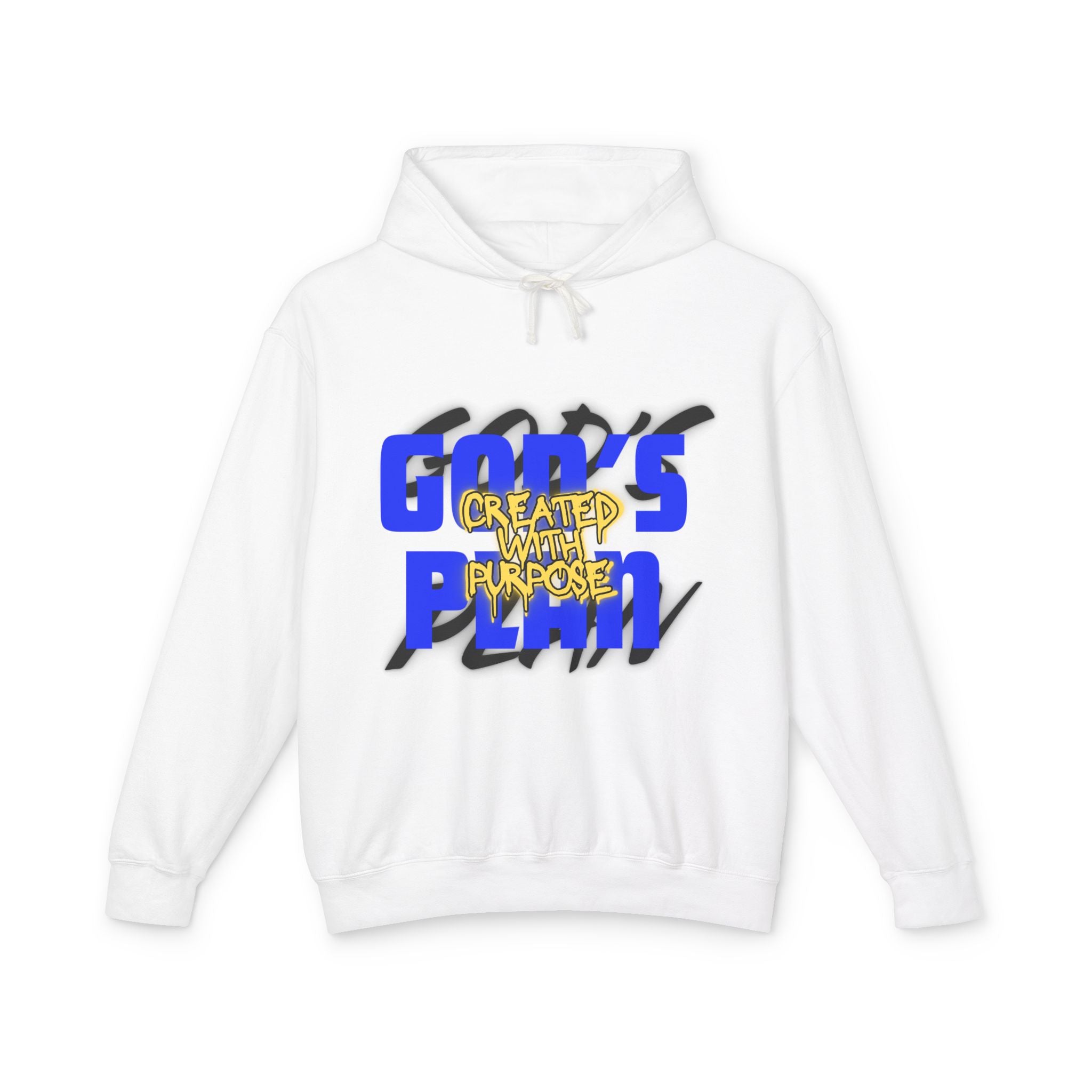 "Created With Purpose" Lightweight Hooded Sweatshirt