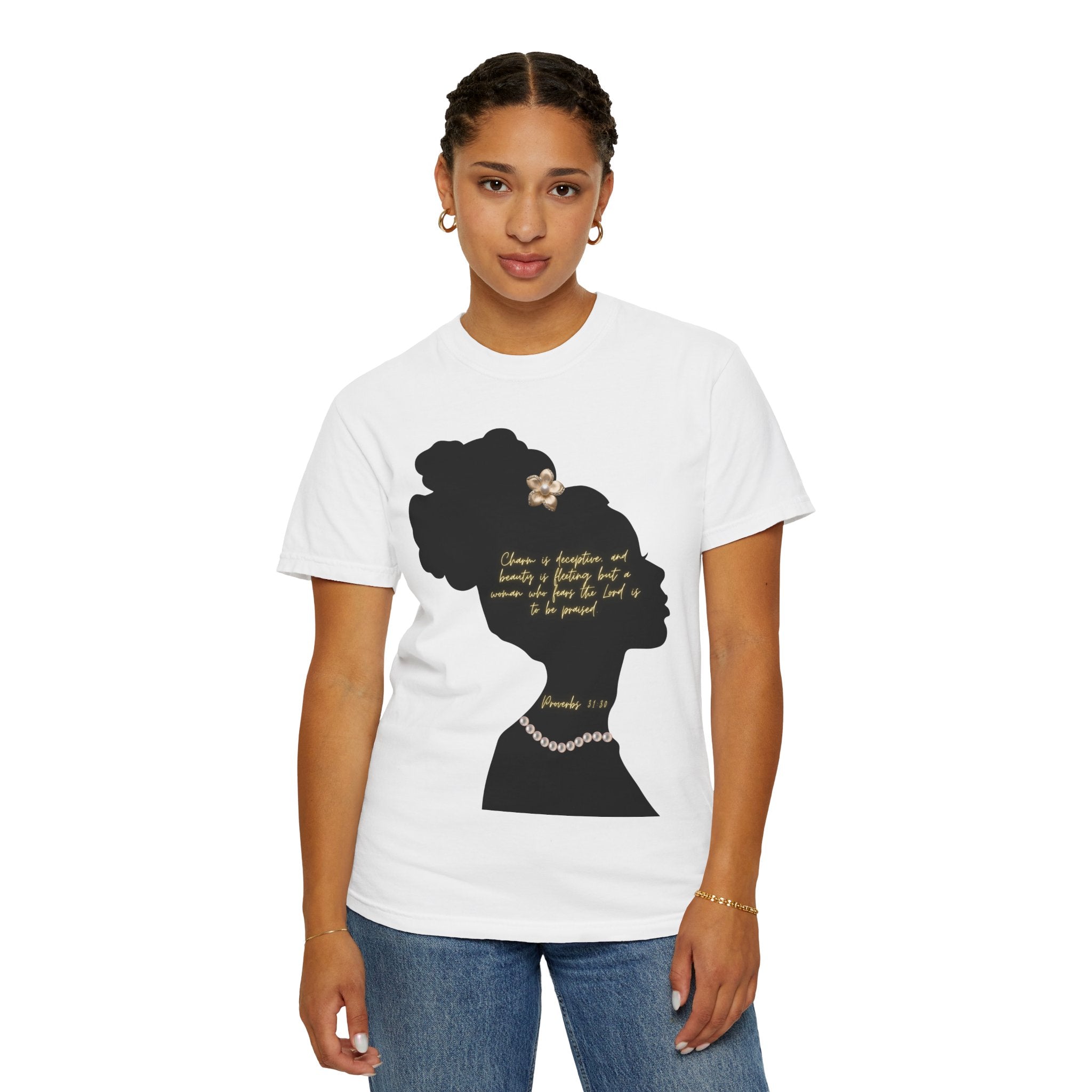 Proverbs 31:30 Pearls - T-Shirt