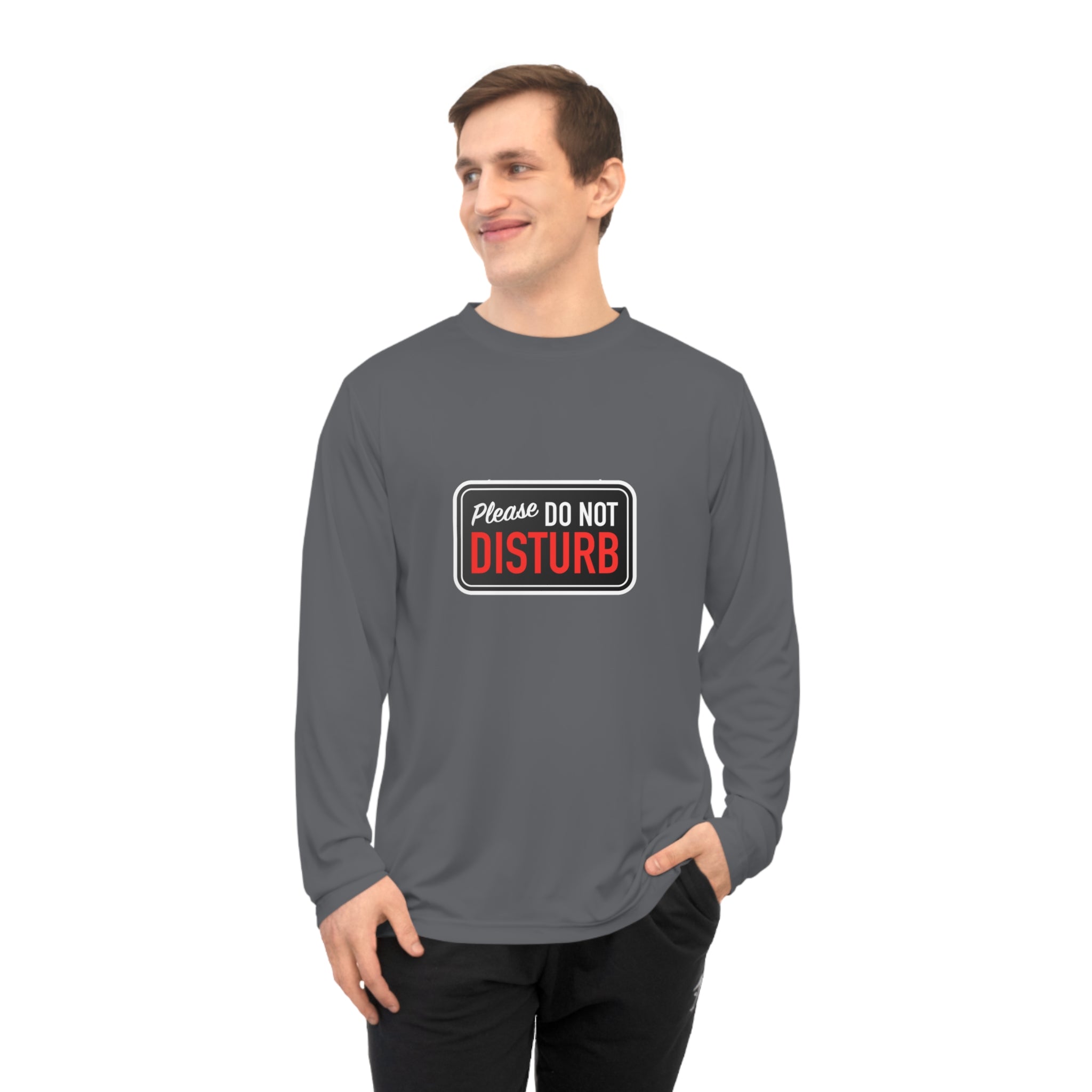 “Please Do Not Disturb: I Got Gains & Jesus on My Mind" - Performance Long Sleeve