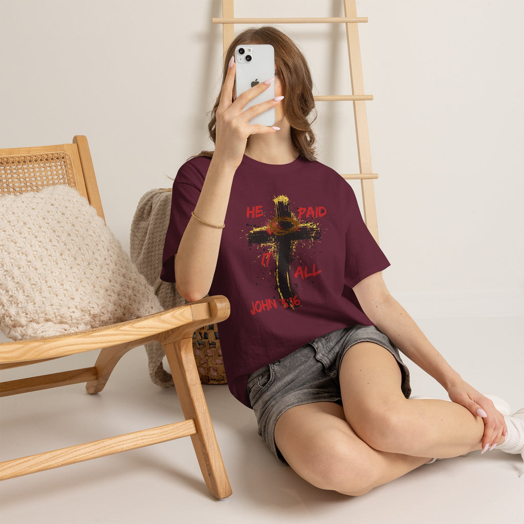 'He Paid It All'  — Graphic Tee