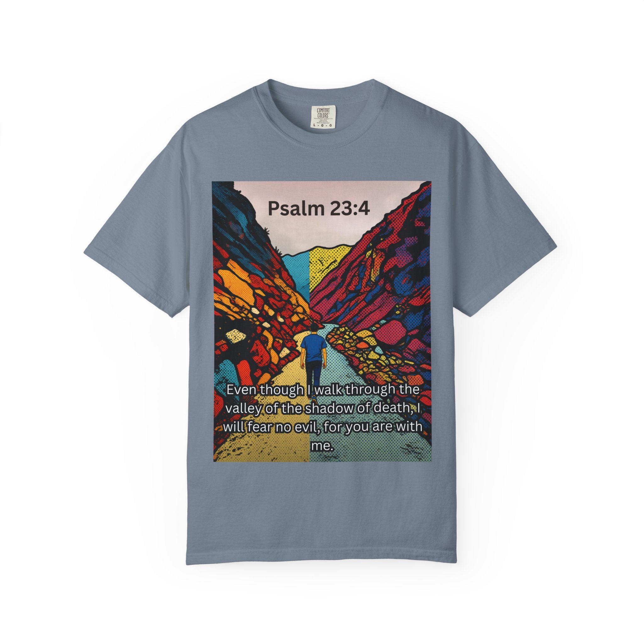Psalm 23:4 — Valley Tee
