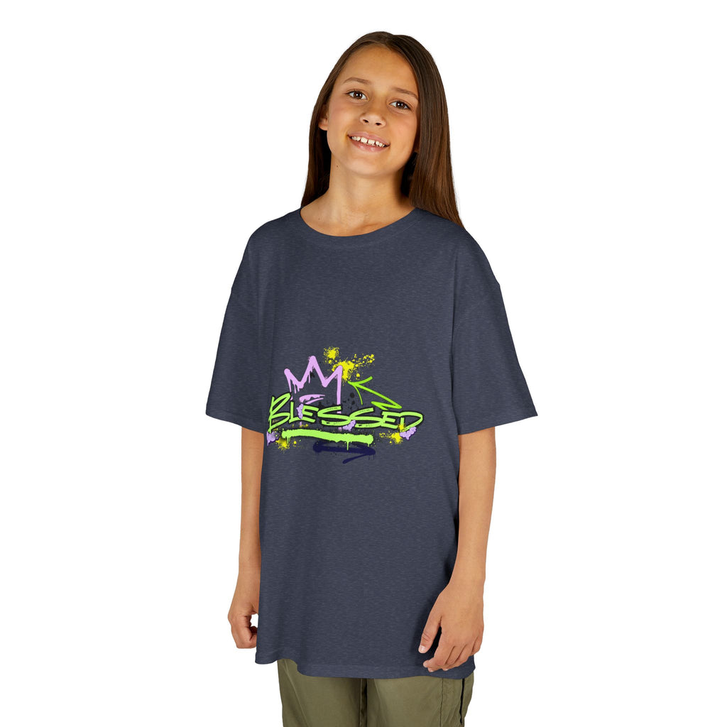'Blessed' Graffiti - Kids Tee