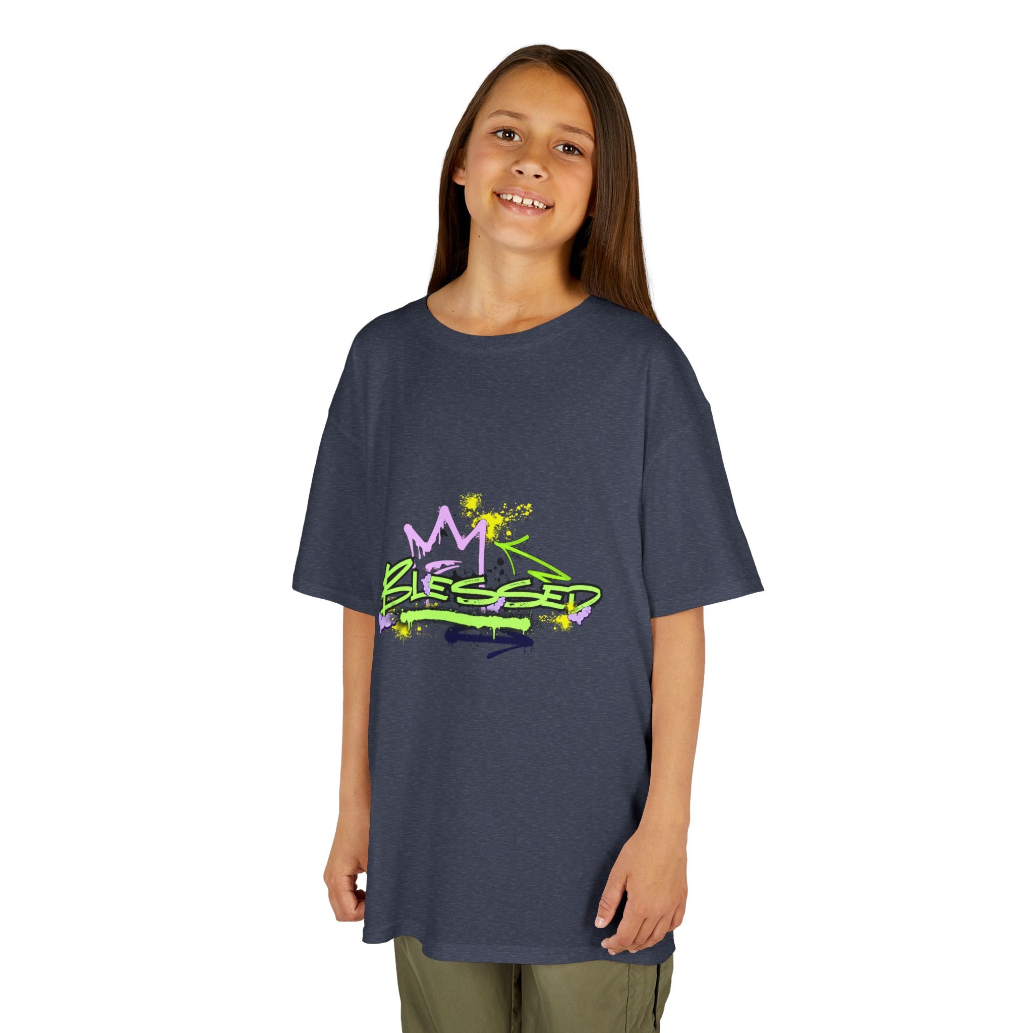 'Blessed' Graffiti - Kids Tee
