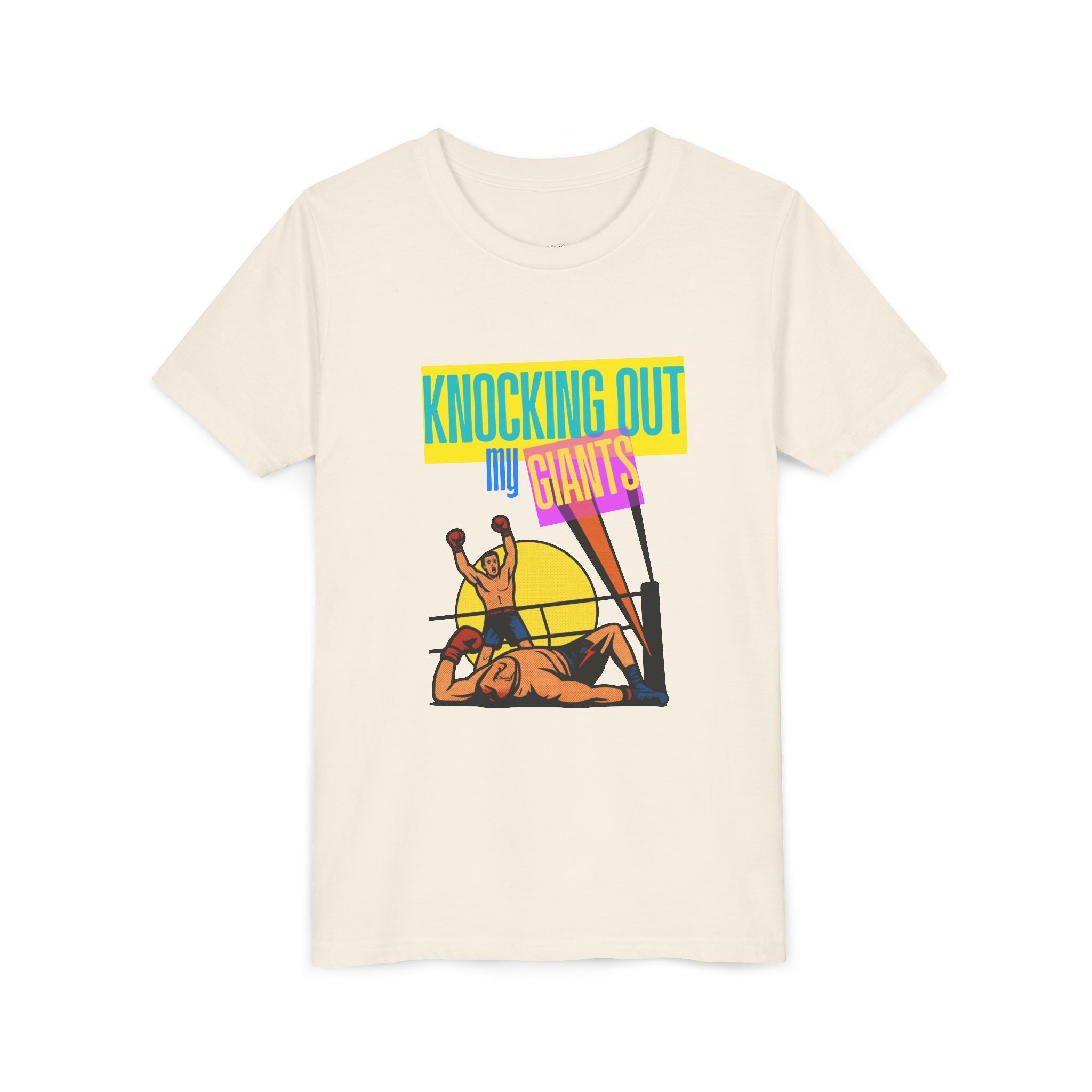 "Knocking Out My Giants" - David and Goliath Graphic Tee