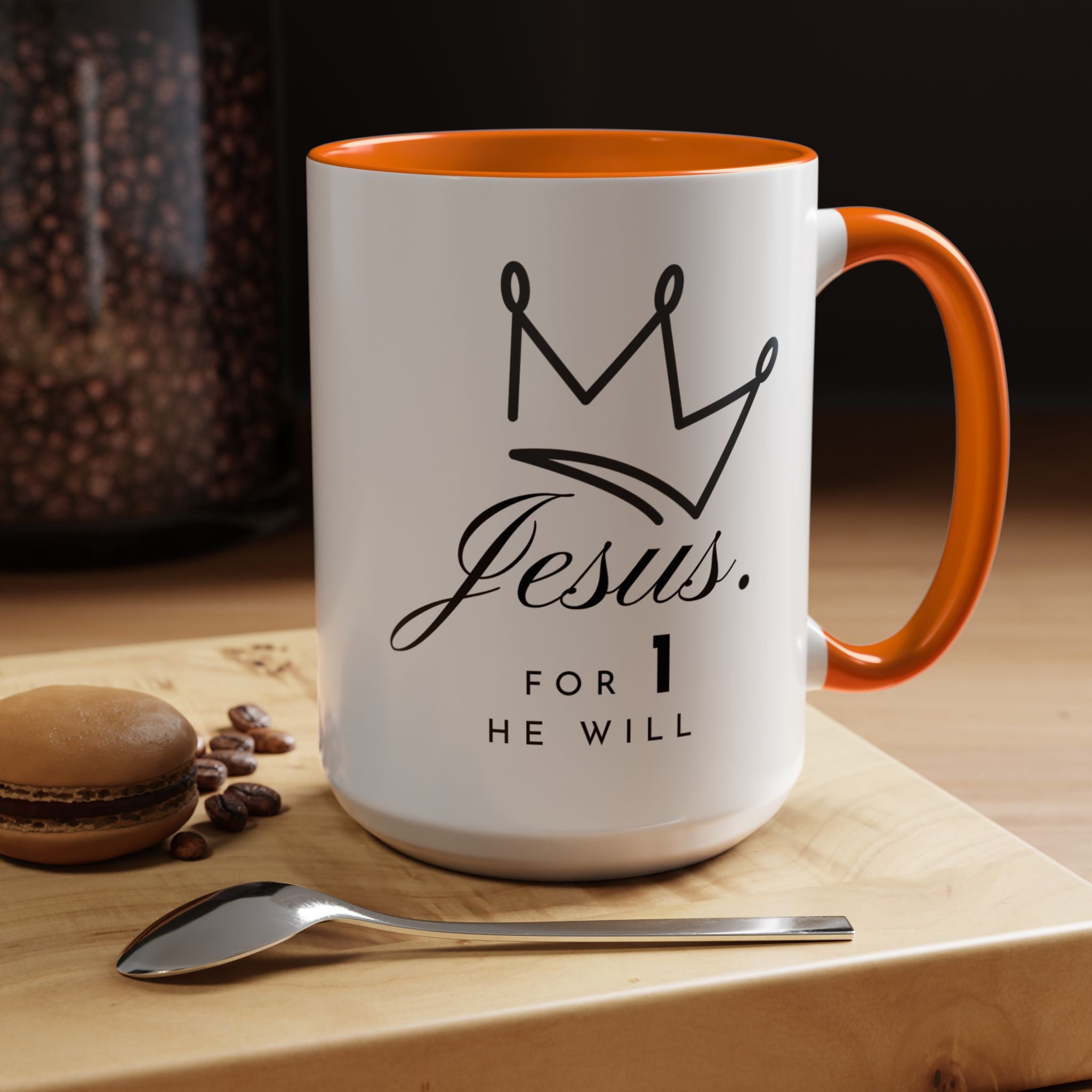 "He Leaves The 99 for 1" Jesus Christian mug