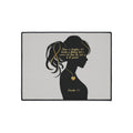 'You Are': Gold Heart — Proverbs 31 Woman Floor Mat