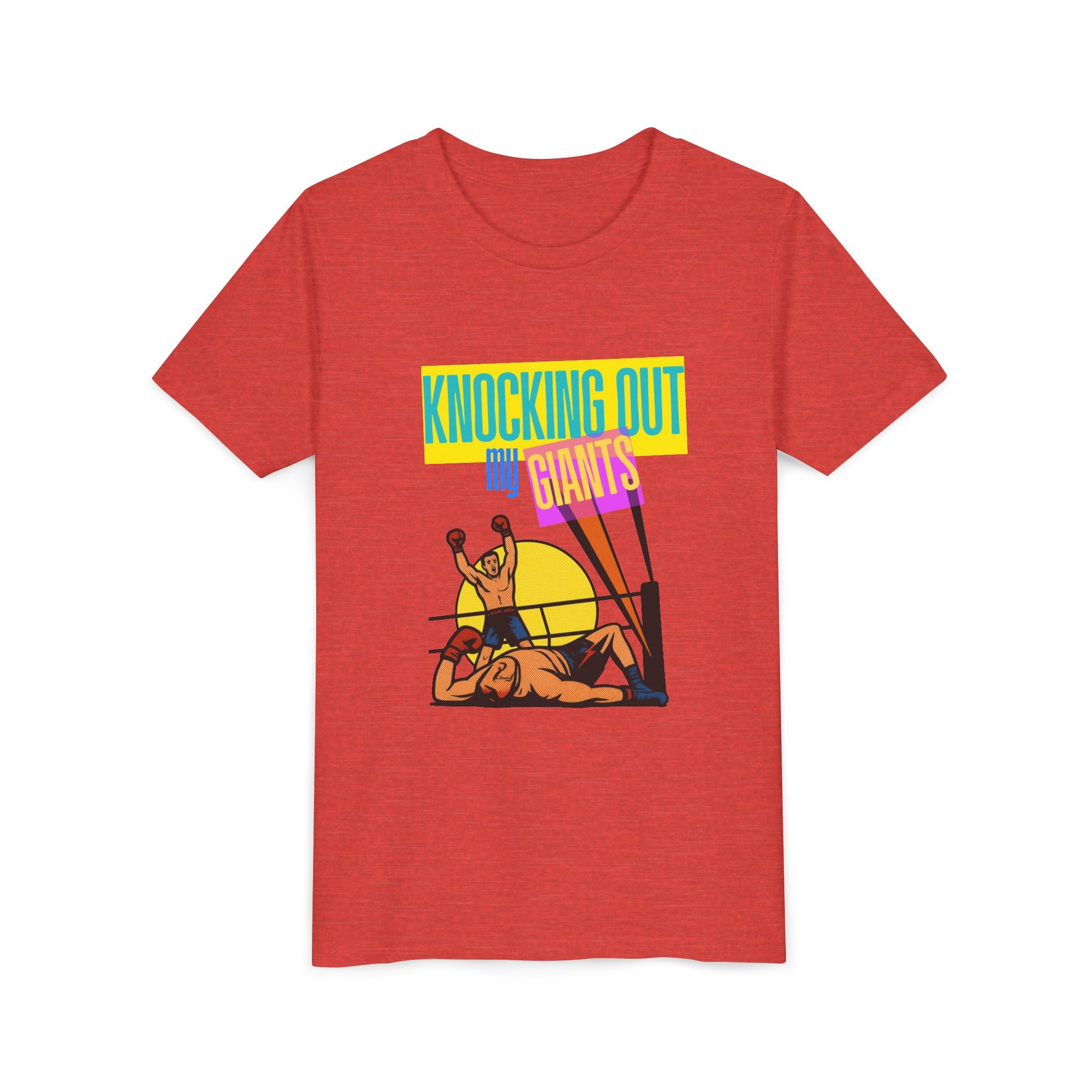 "Knocking Out My Giants" - David and Goliath Graphic Tee
