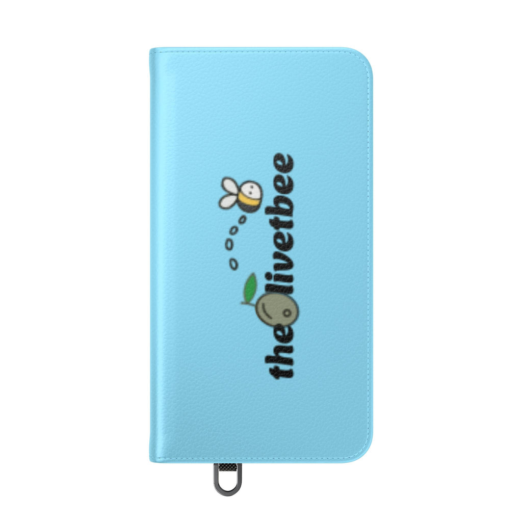 Blue 'theOlivetbee' Flip Phone Case