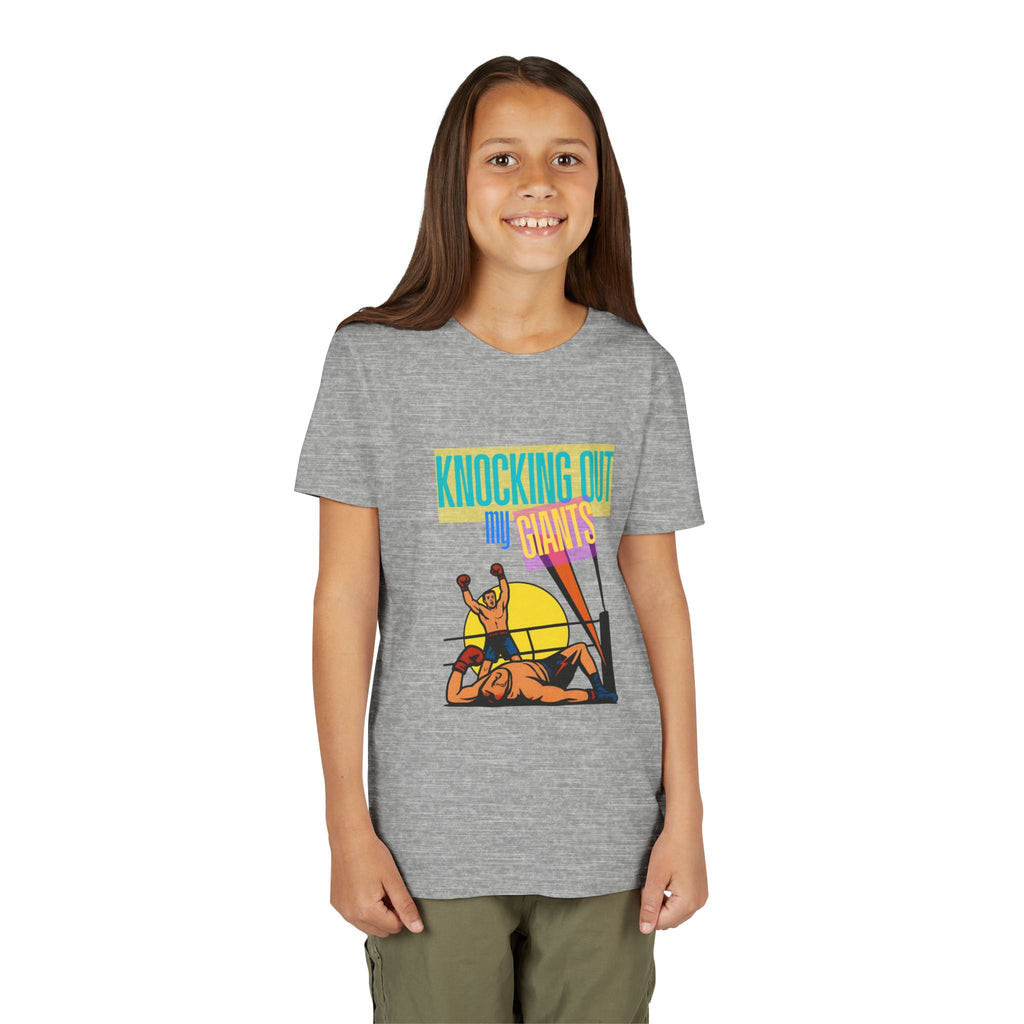 "Knocking Out My Giants" - David and Goliath Graphic Tee