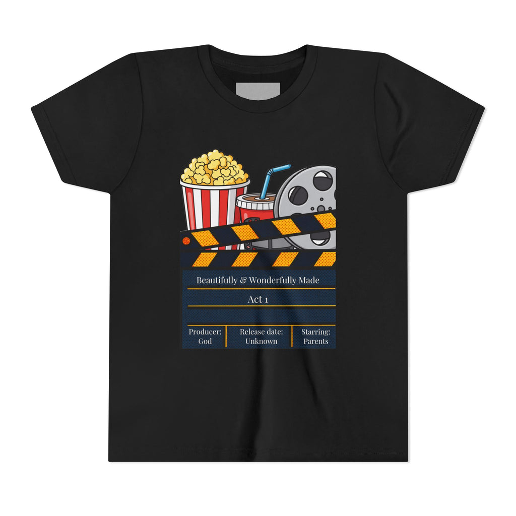 'Beautifully & Wonderfully Made'  — Kids Movie Night Tee