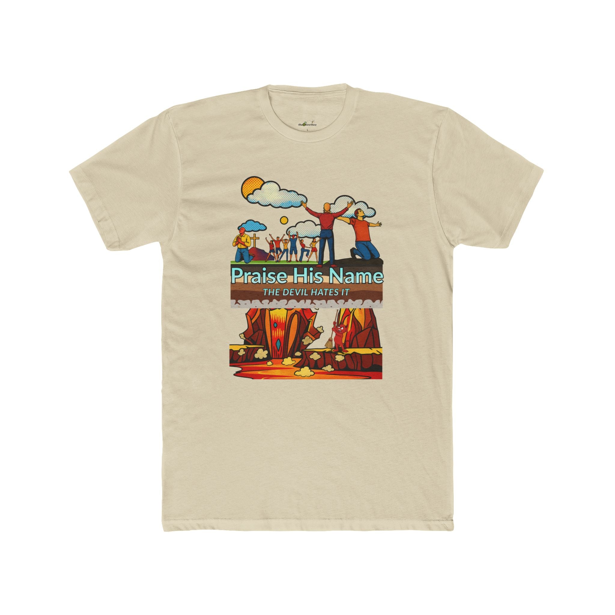 'Praise His Name' — Graphic T-Shirt