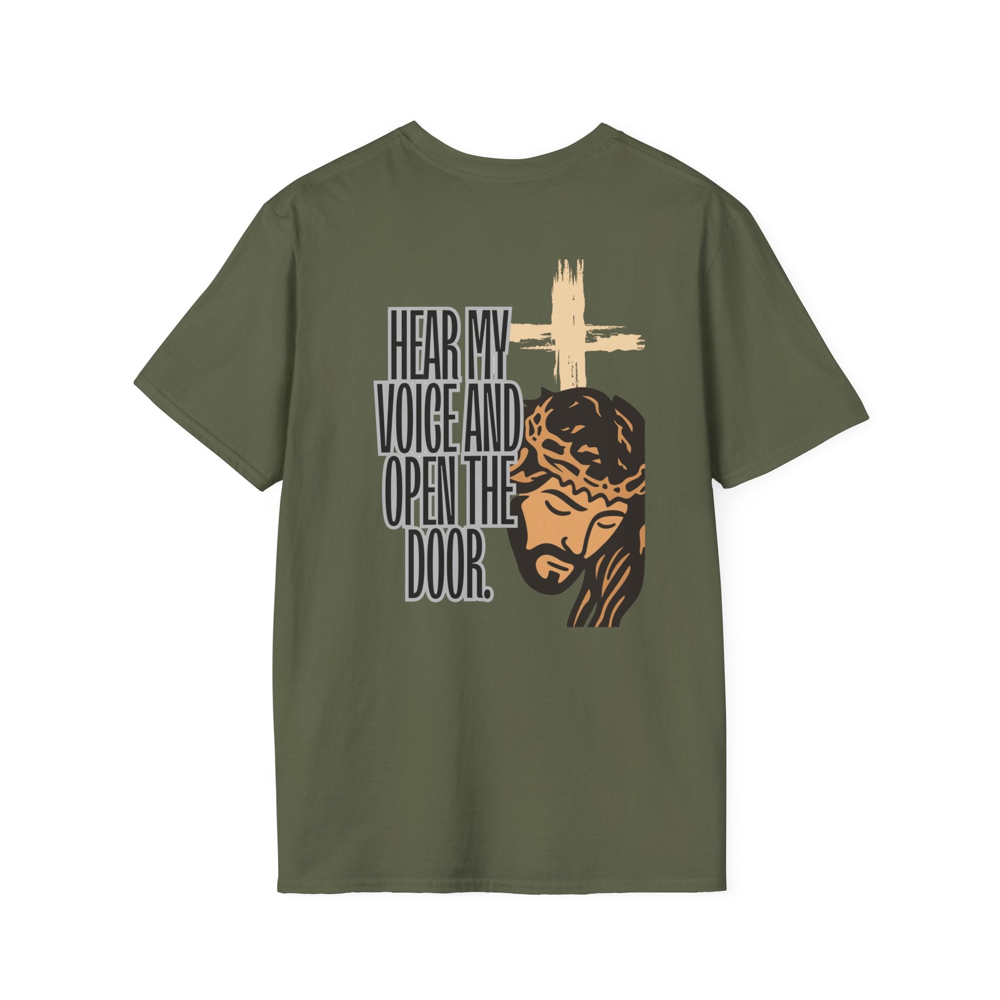 “He’s Knocking” Revelation 3:20 — Graphic T‑Shirt