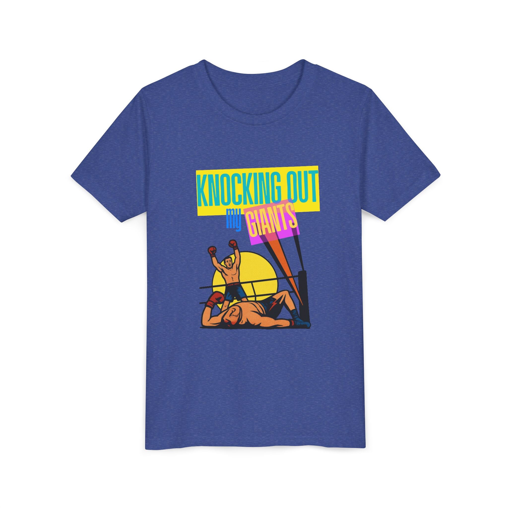 "Knocking Out My Giants" - David and Goliath Graphic Tee