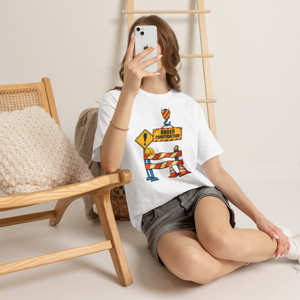 'Under Construction - My Walk With Jesus' - T-Shirt
