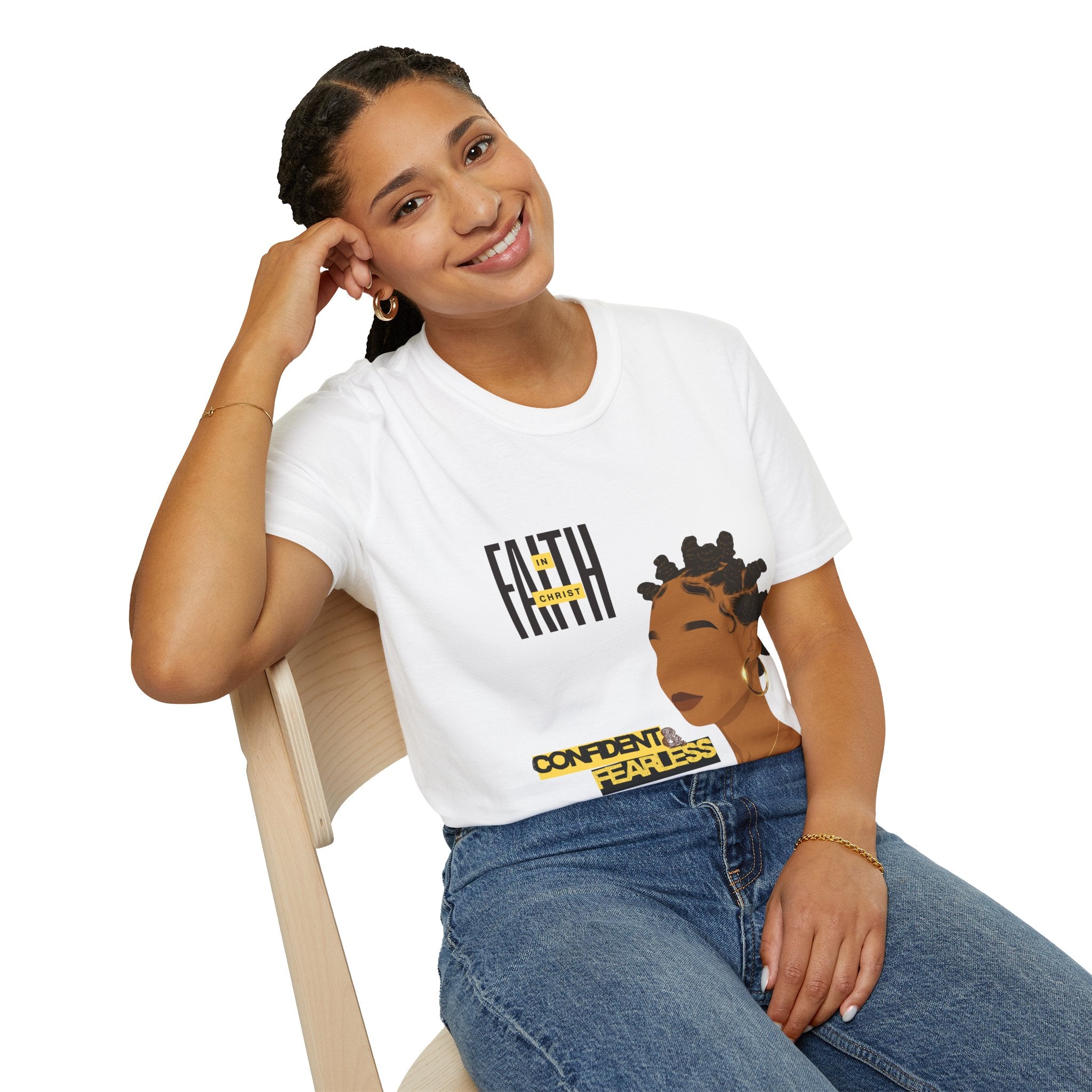 'Faith in Christ': Confident & Fearless — Tee