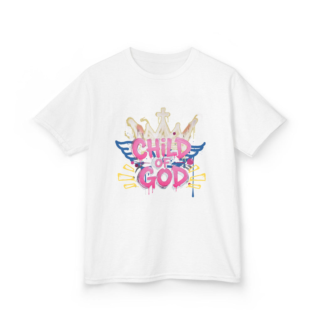 'Child of God' — Angel Wings Graphic Kids Tee