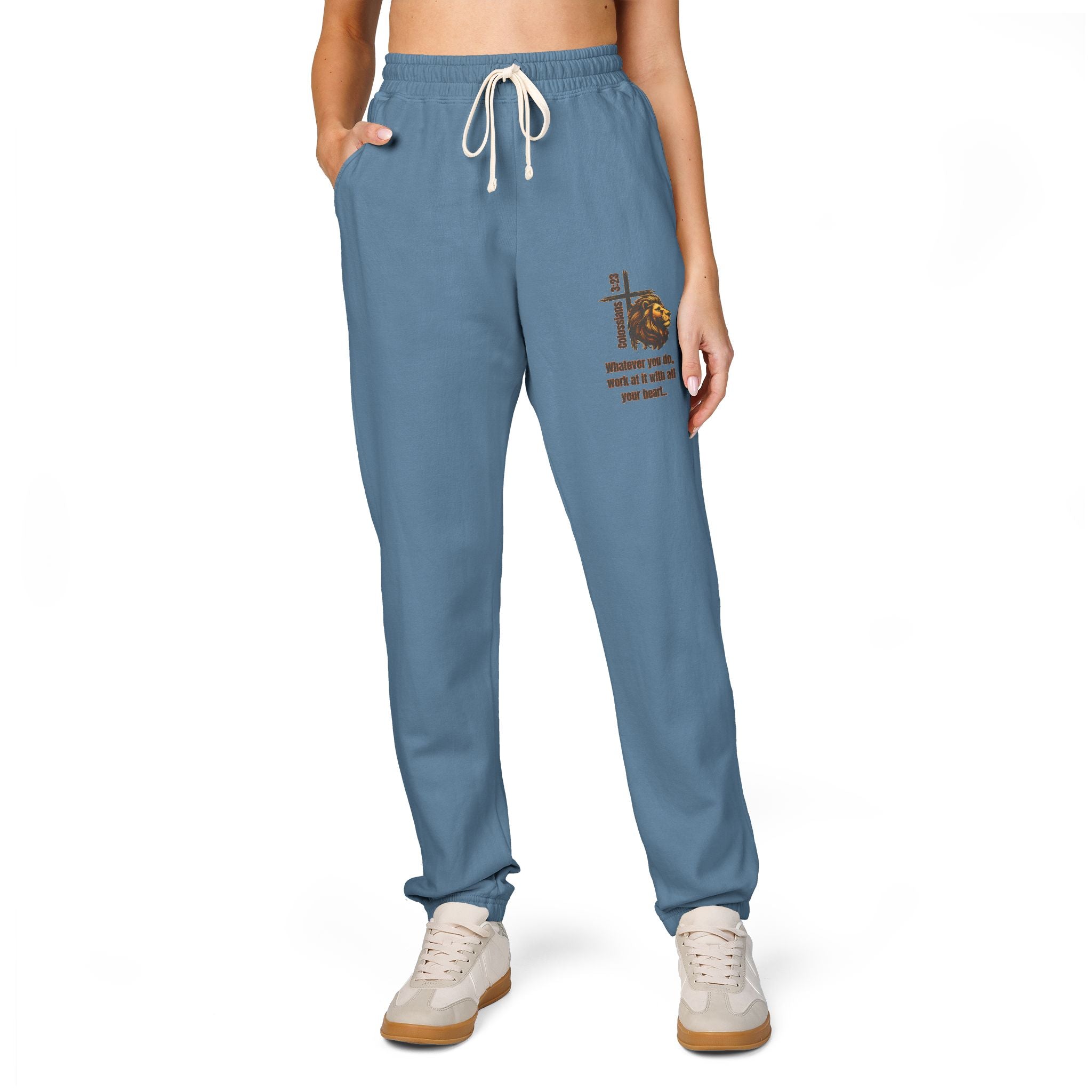Colossians 3:23: Fleece Joggers