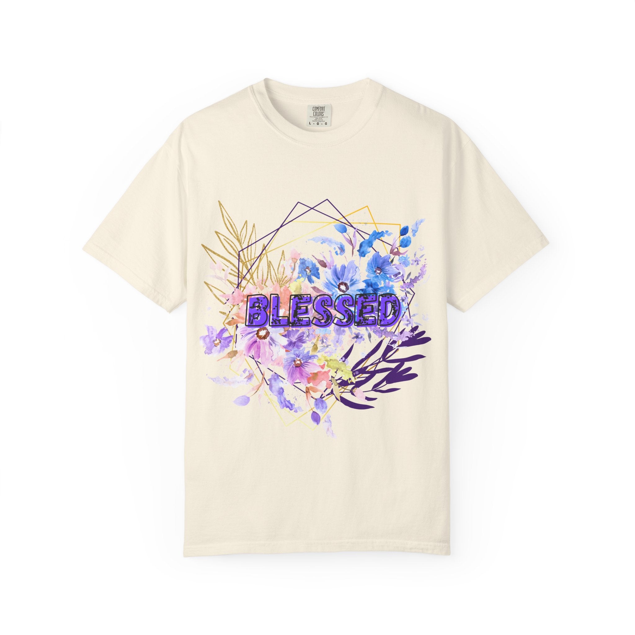 'Blessed'  — Floral T-Shirt