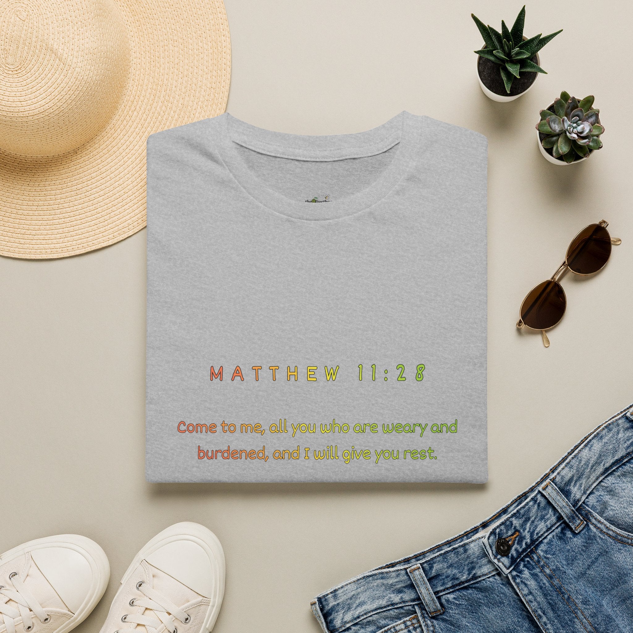 "Come To Me, All Who Are Weary" - Tee