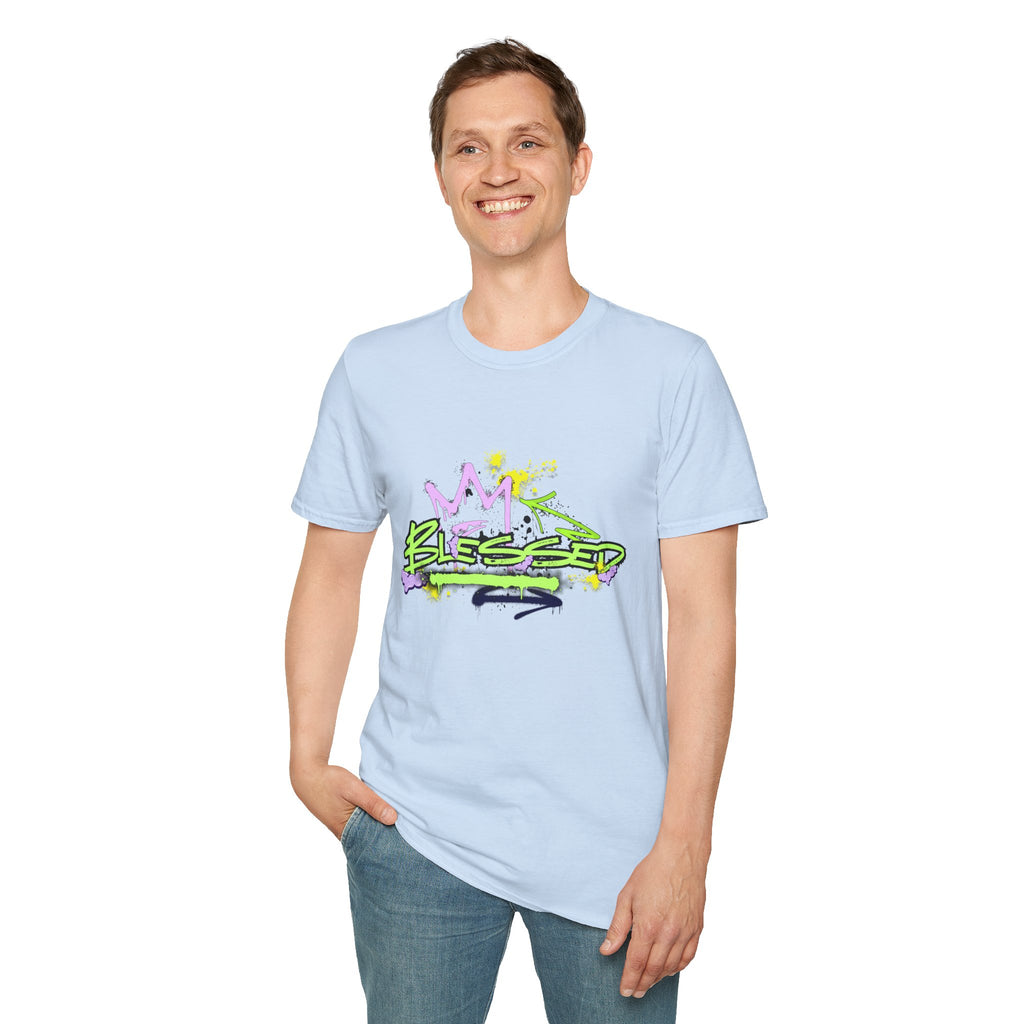 'Blessed' Graffiti — T-Shirt