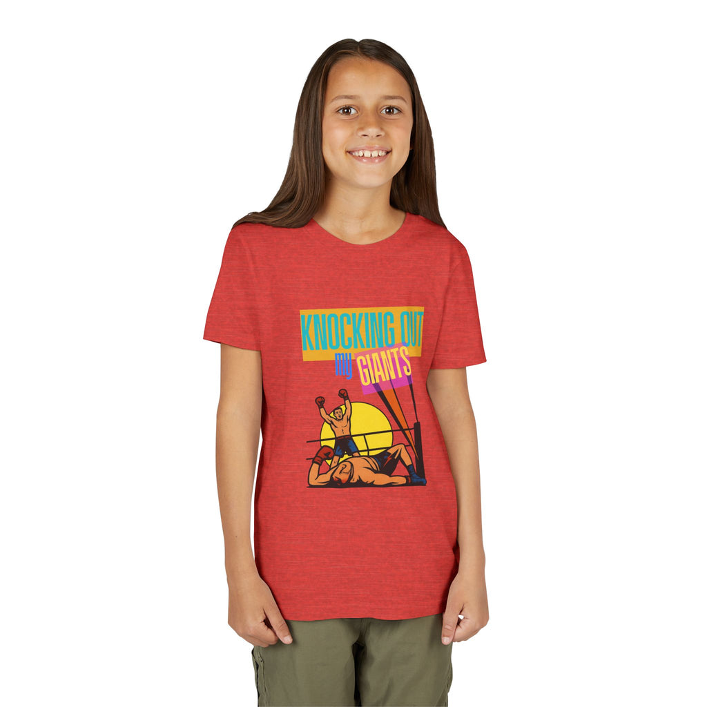 "Knocking Out My Giants" - David and Goliath Graphic Tee