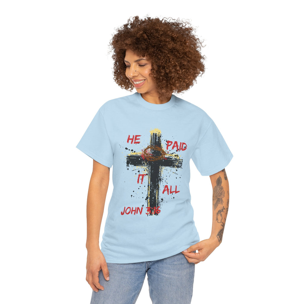 'He Paid It All'  — Graphic Tee