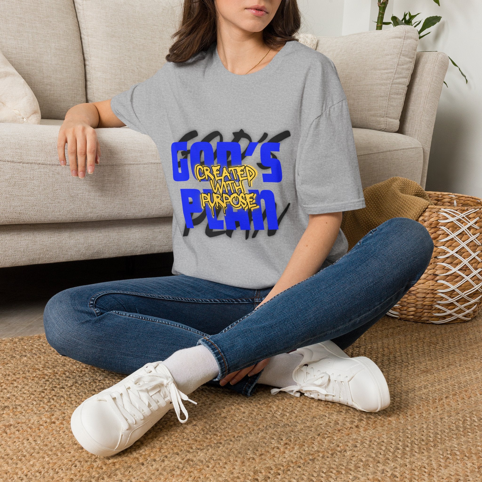 "Created With Purpose" - Graphic Tee