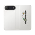 Flip Case Phone Wallet — 'theOlivetbee' Folio with Card Slots